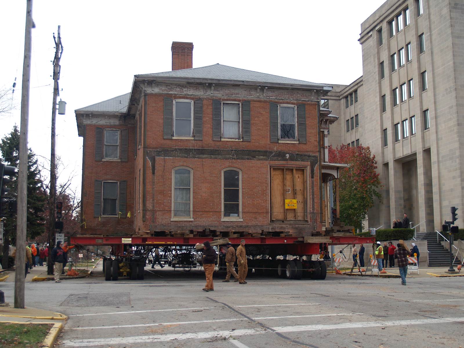 Moving day for Wm Vans