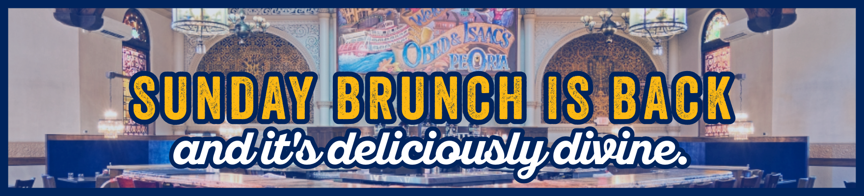 Sunday Brunch is Back